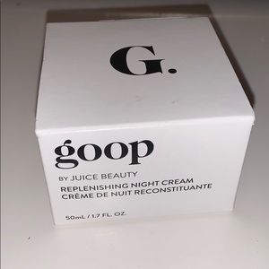 Goop. Replenishing night cream
